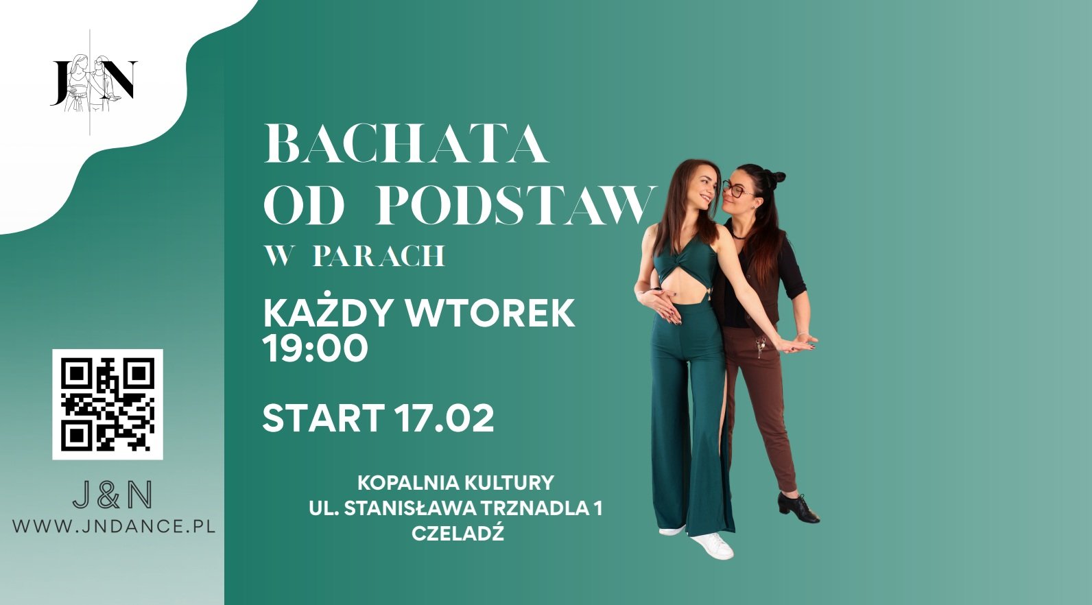 💃🕺 Bachata od zera – nowa grupa! Dołącz do naszej nowej grupy bachaty!